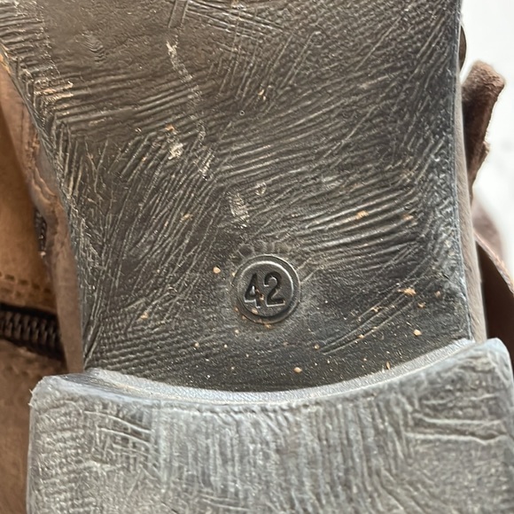 Miz Mooz Savvy Brown Buckle Boots - Picture 7 of 10